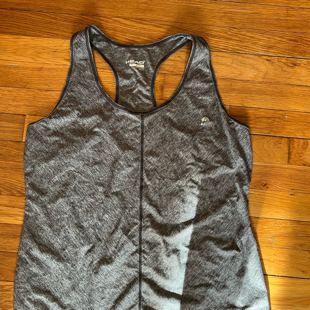 Head Charcoal Racerback Tank Top